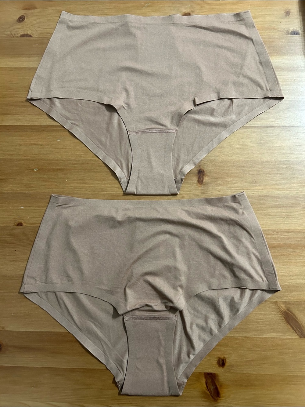 H&M ultra light brief panty set of 2 in tan